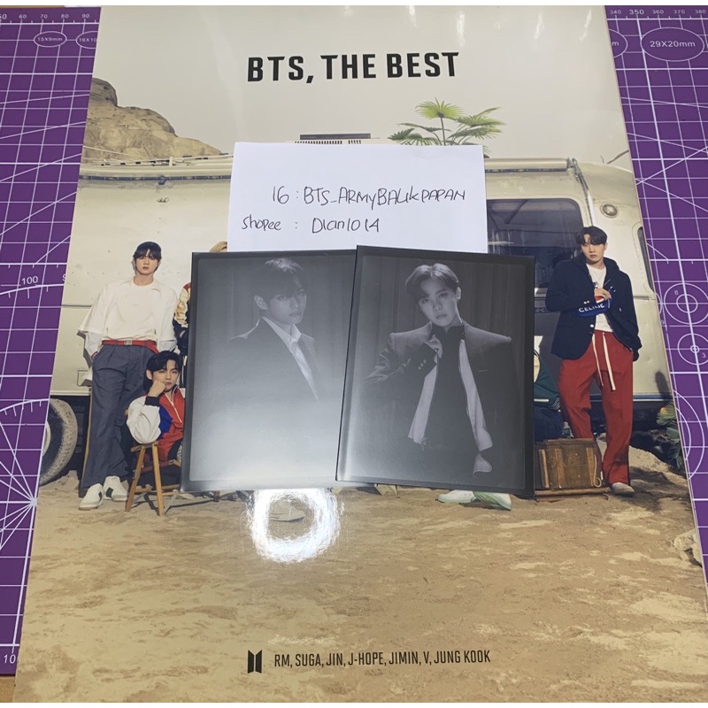 BTS THE BEST JAPAN CLUB // photocard tae 7net // jhope 7net