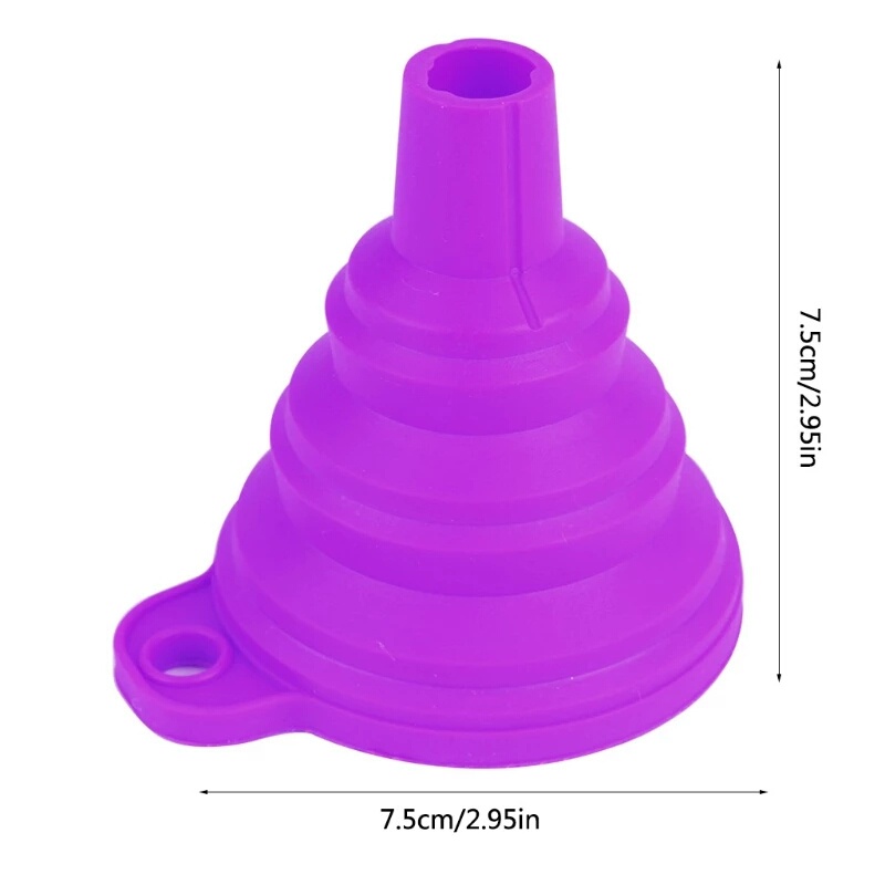 Corong Lipat Silicone Refill Sabun Minyak Corong SIlikon Serbaguna CR01