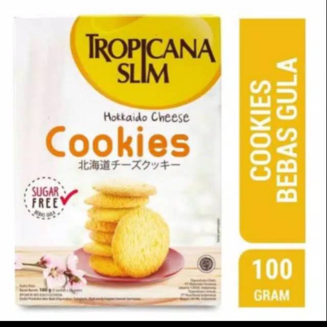 

Tropicana Slim hokkaido chesee cookies Sugar free