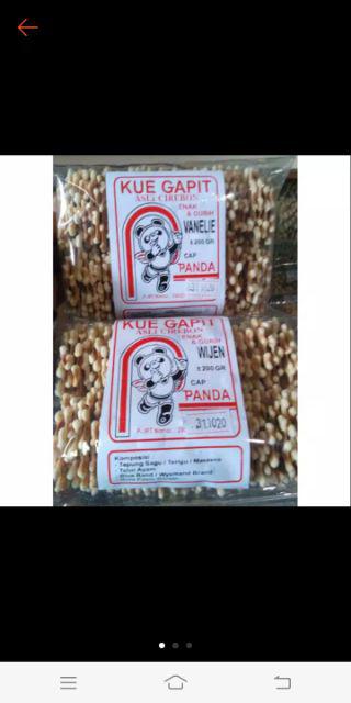 Kue Gapit Cap Panda Asli Cirebon