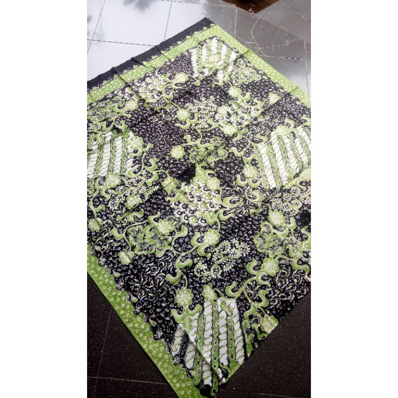 batik tulis lasem hijau pupus