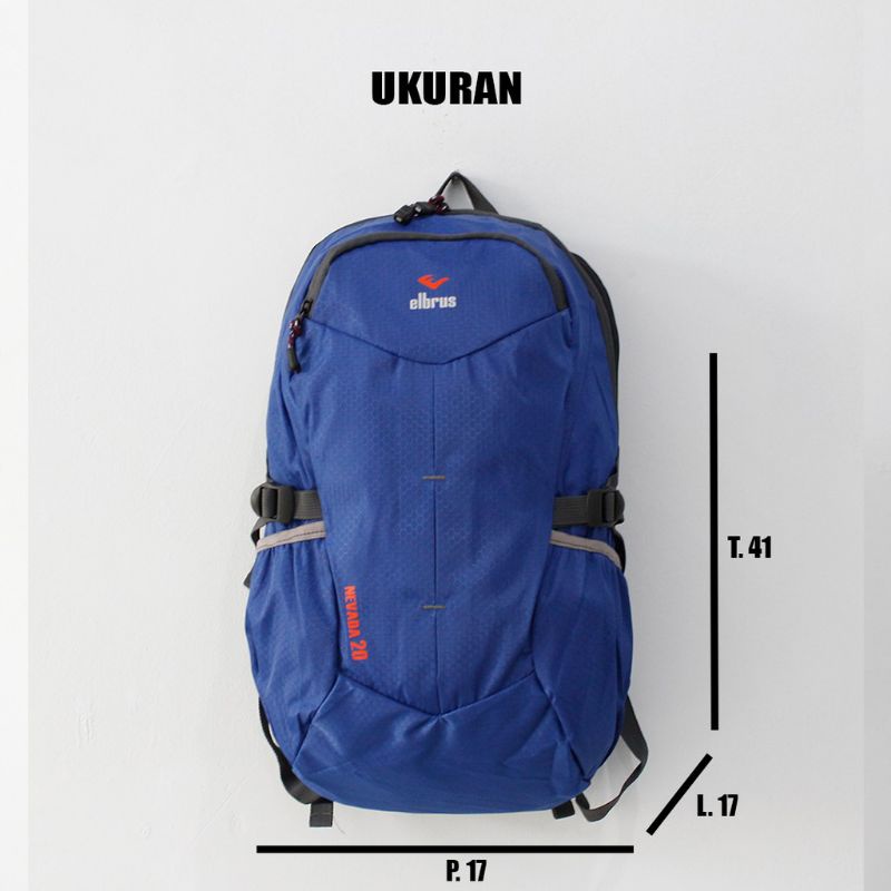 TAS RANSEL PRIA CEWE 20ltr ELBRUS ORIGINAL//TAS RANSEL SEKOLAH SD-SMP-SMA-KULIAH