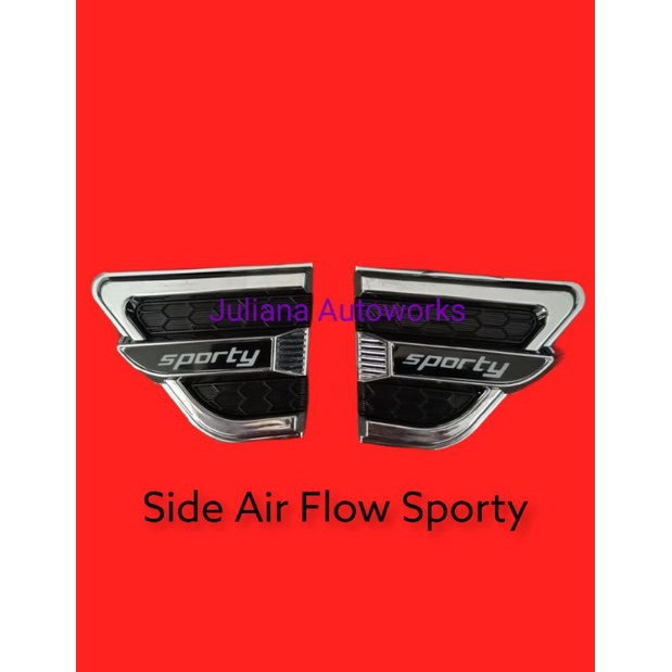 Side Vent Air Flow Sporty Suzuki Ertiga TRDSportivo Terios Daihatsu Nissan Innova