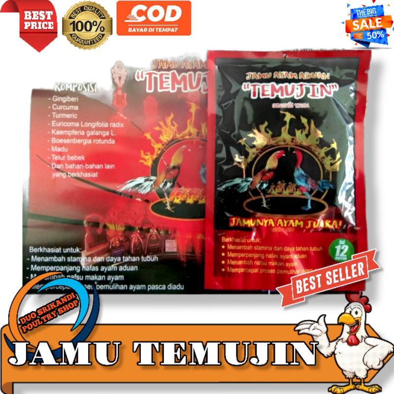 Temujin Jamu Ayam Aduan