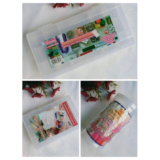 box tempat Aksesories bahan crafting monte manik