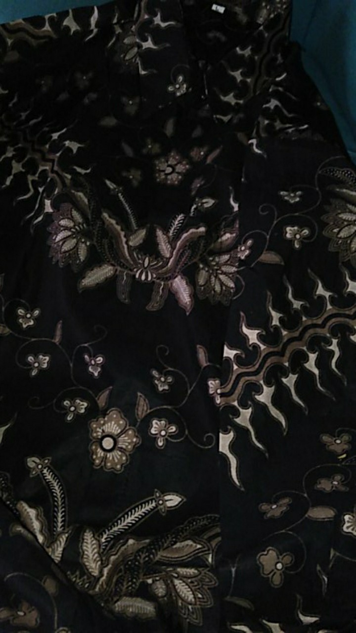 Turun Harga Kemeja Batik Lengan Panjang Katun Prima Terbaru Trend 2021 Slim Fit M L Xl