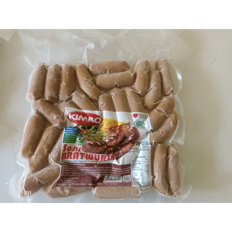 

Sosis kimbo cocktail 450 gram