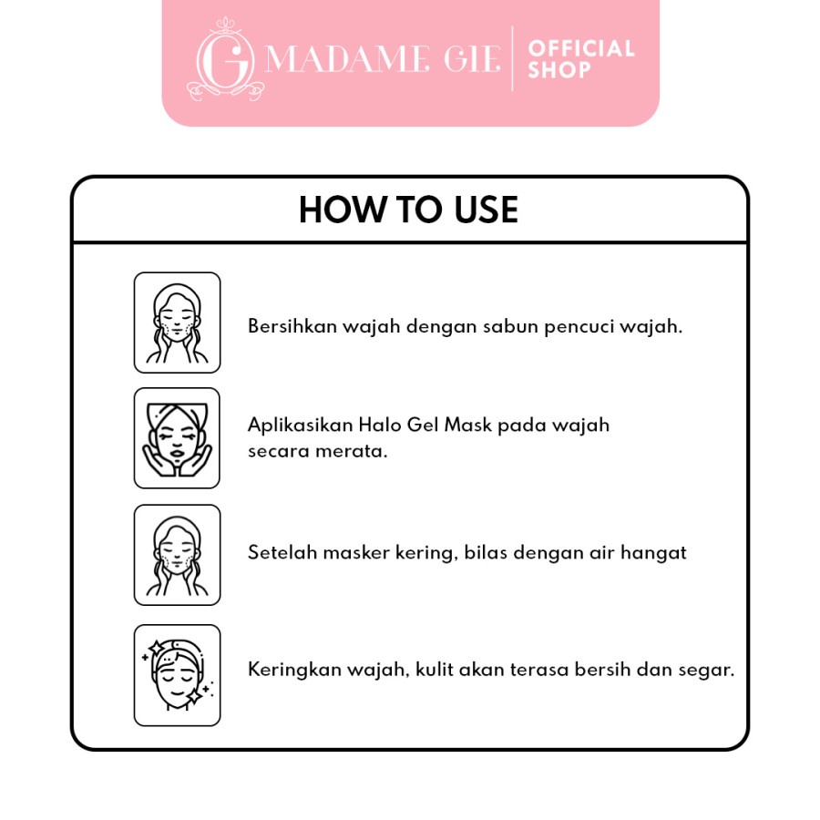 MADAME GIE JELLY MASK / MASKER WAJAH