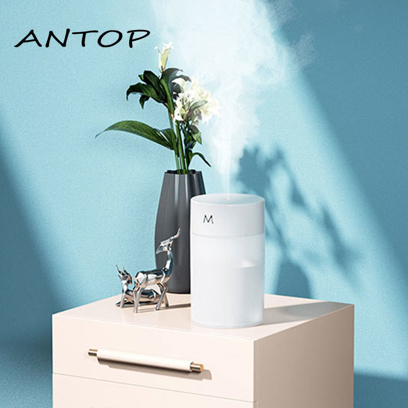 Humidifier Diffuser Aromaterapi Ultrasonik Dengan Lampu Led Warna-Warni Untuk Rumah Tangga