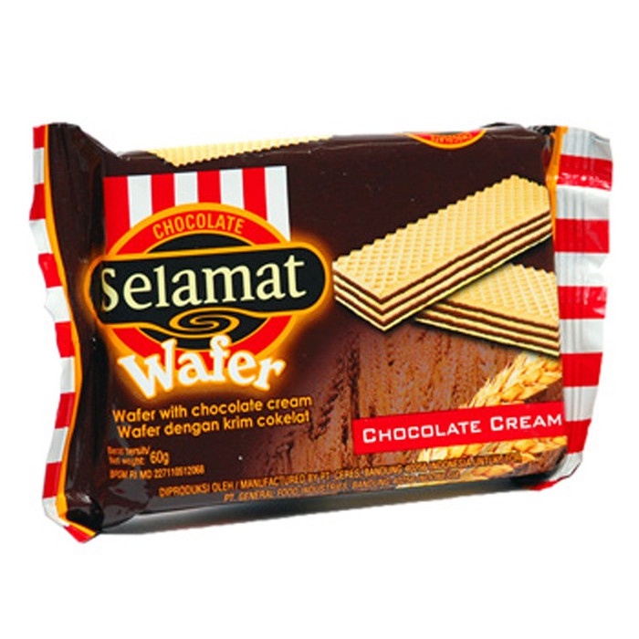 

Selamat Wafer Chocolate 60Gr