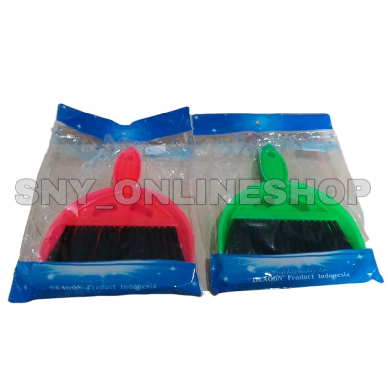 Sapu Pengki Milano / Sapu Mini / Sapu Meja Lantai Dragon