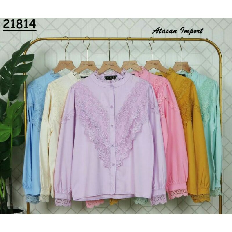 VNS VANESSA IMPORT ATASAN BRUKAT RENDA