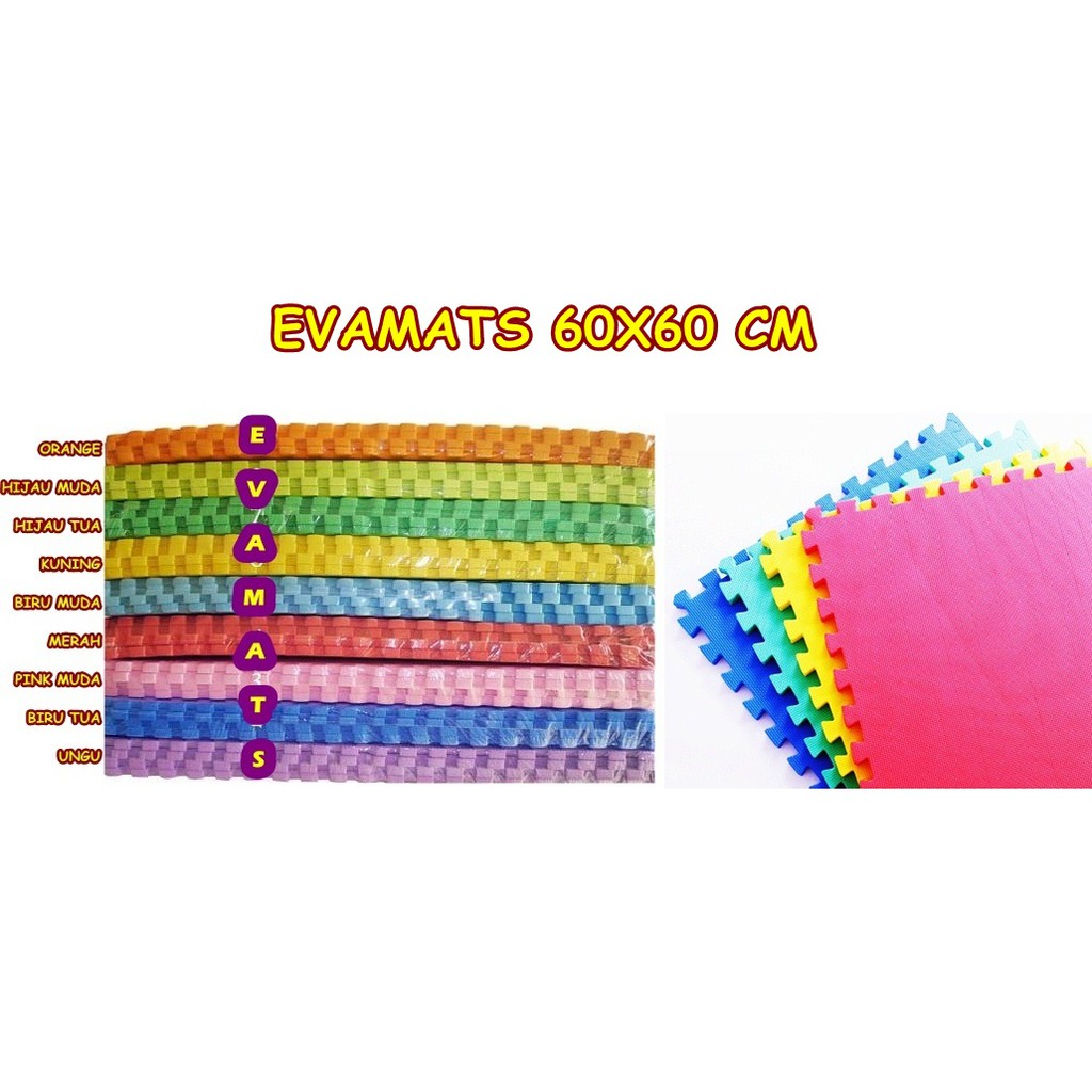 EVAMATS POLOS 60 x 60 cm /  EVAMAT POLOS