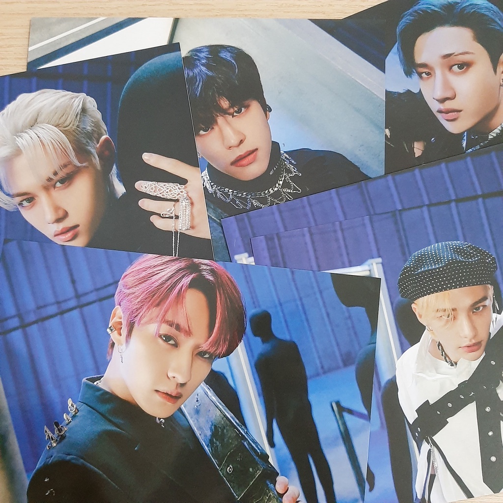 STRAY KIDS ODDINARY POSTCARD STICKER BANG CHAN LEE KNOW HYUNJIN FELIX SEUNGMIN