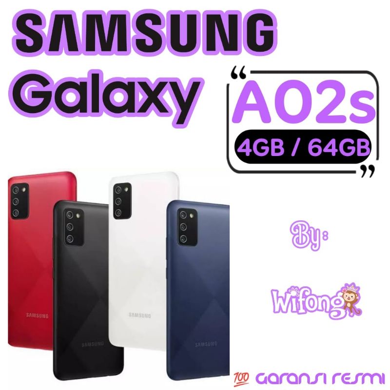 Samsung Galaxy A02s 4GB/64GB Garansi Resmi