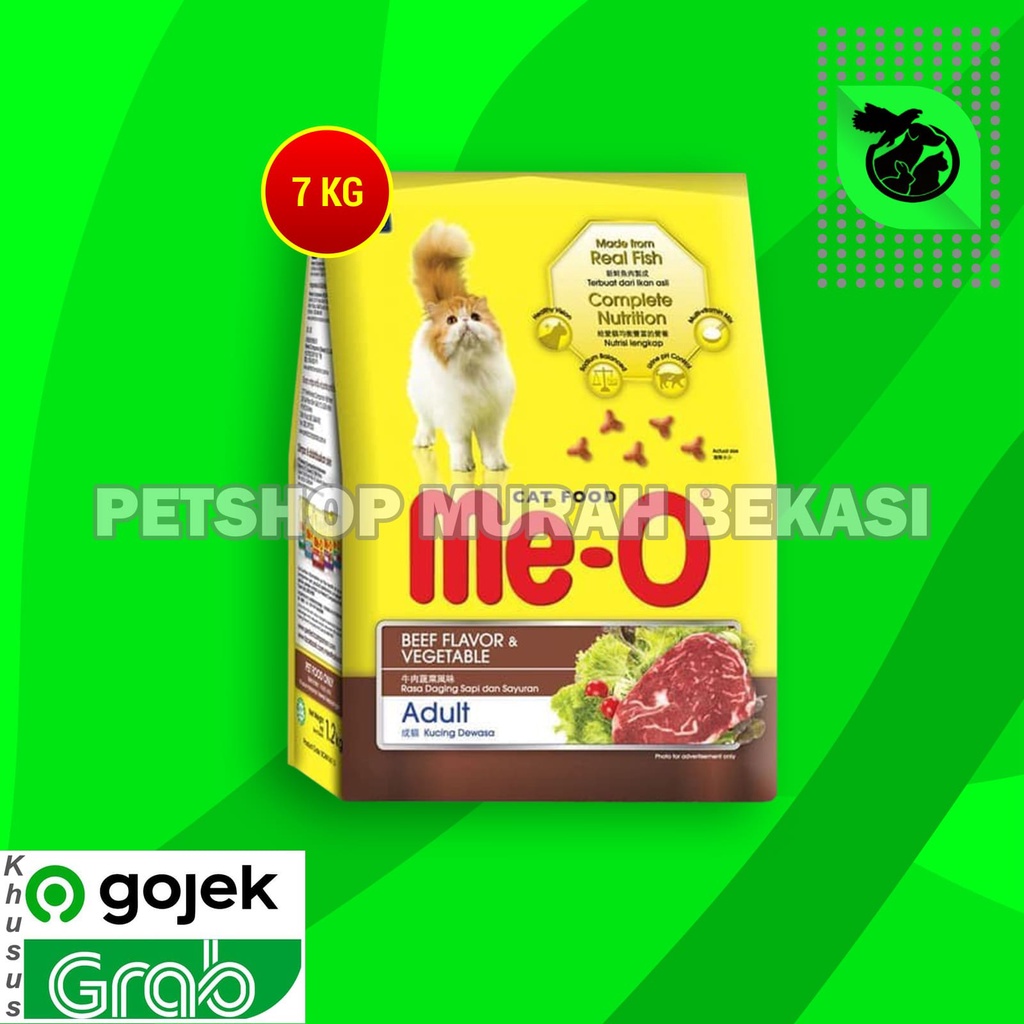 Gosend Makanan Kering Kucing Meo Dry Cat Food Me-O  7KG
