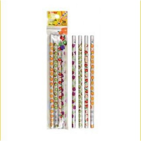 

Joyko pensil 2B P-109 motif fruit - 4 pcs