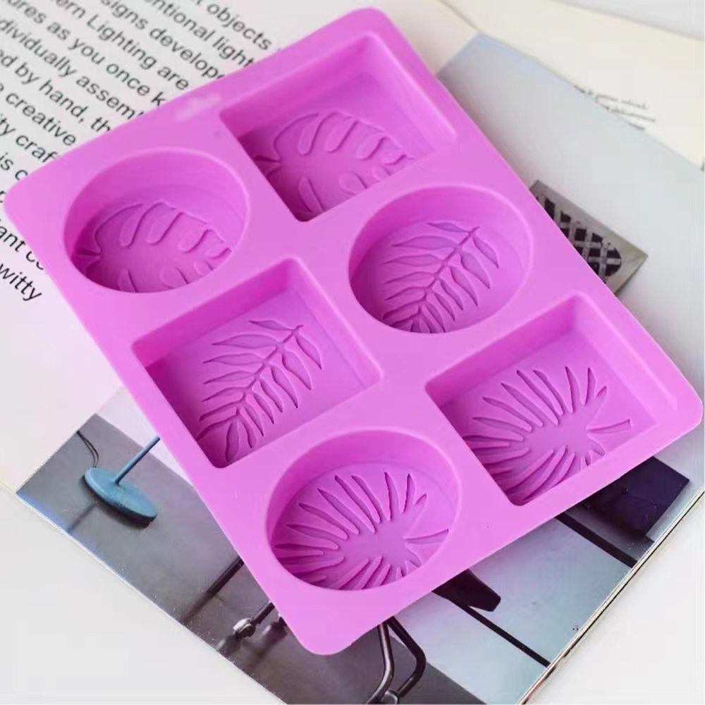 Chookyy Cetakan Sabun4/6 Rongga Clay Tools DIY Craft Handmade Kue Resin Molds