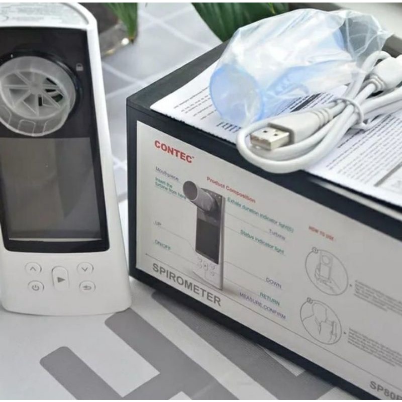 spirometer contec sp80b new