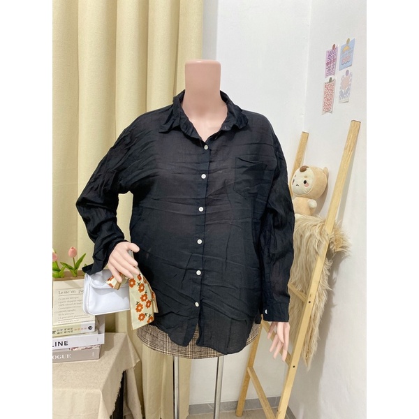 S-08 sale 25ribu atasan blouse kemeja thrift under cuci gudang-17(P66LD 122)tipis