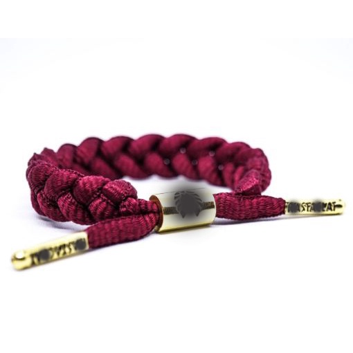 GELANG SILVER SOX 11 VARIANT - BRACELET RAS MAROON GOLD