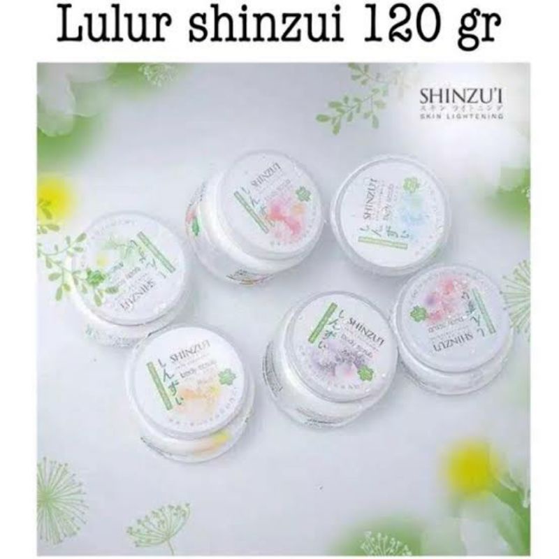 lulur scrub shinzui kecil  ready