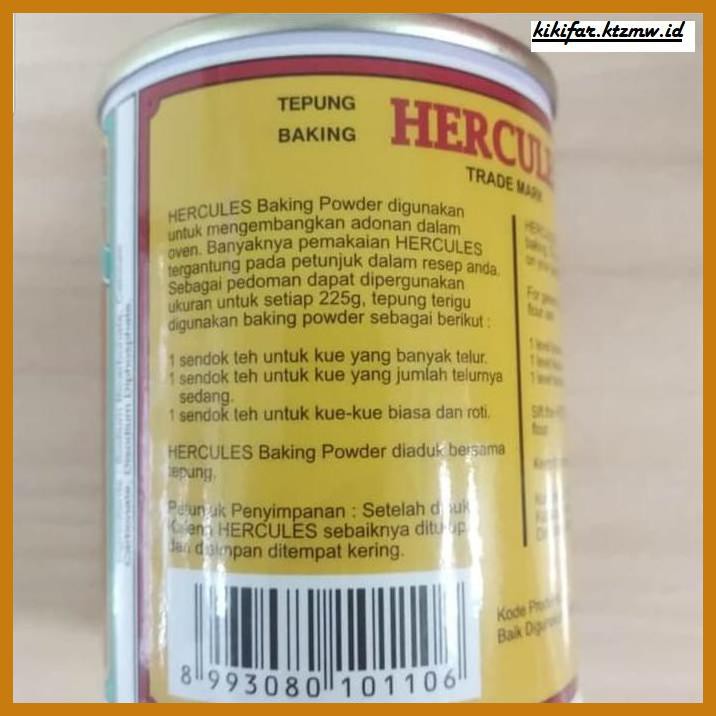 

Redwop-Gnikab- Baking Powder Hercules 110 Gr -Hallall.