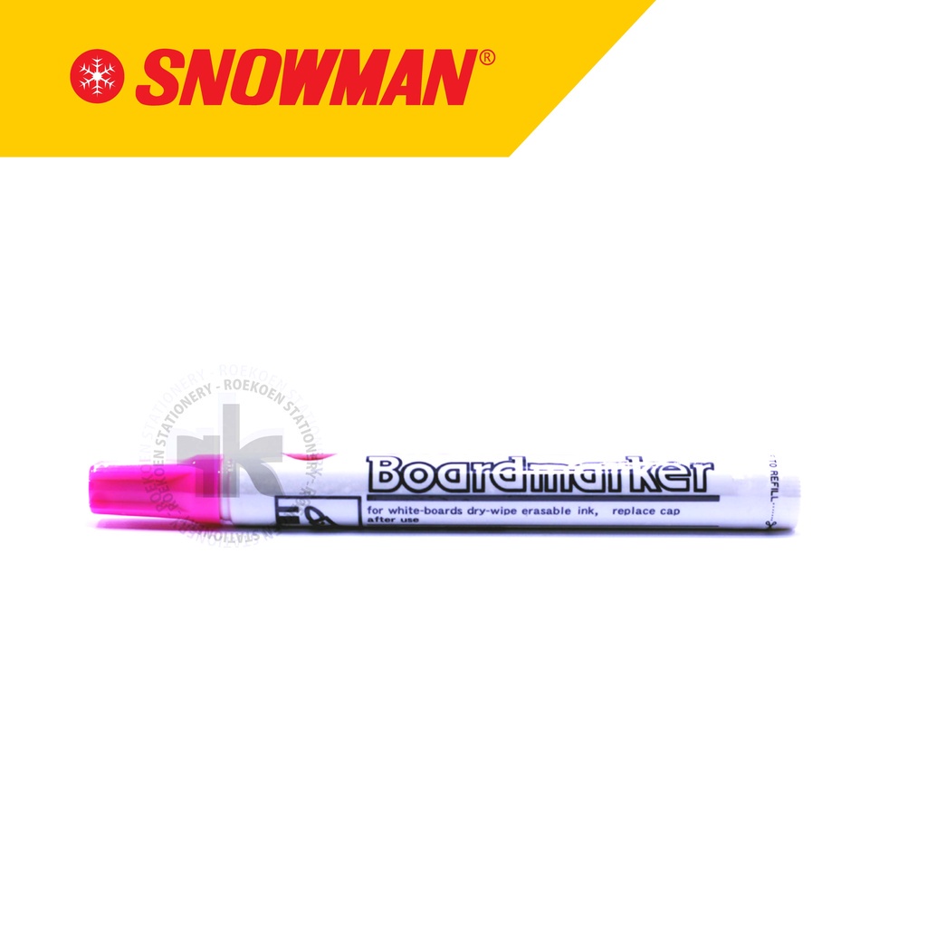 Spidol Whiteboard Marker Snowman BG-12