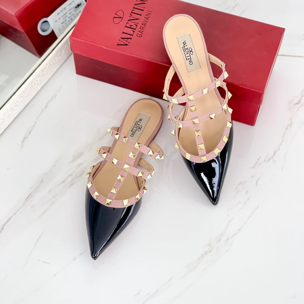 SANDAL WANITA VS-3503 ROCKSTUD FLAT