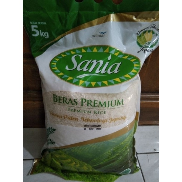 

Beras Sania Kemasan 5 Kg