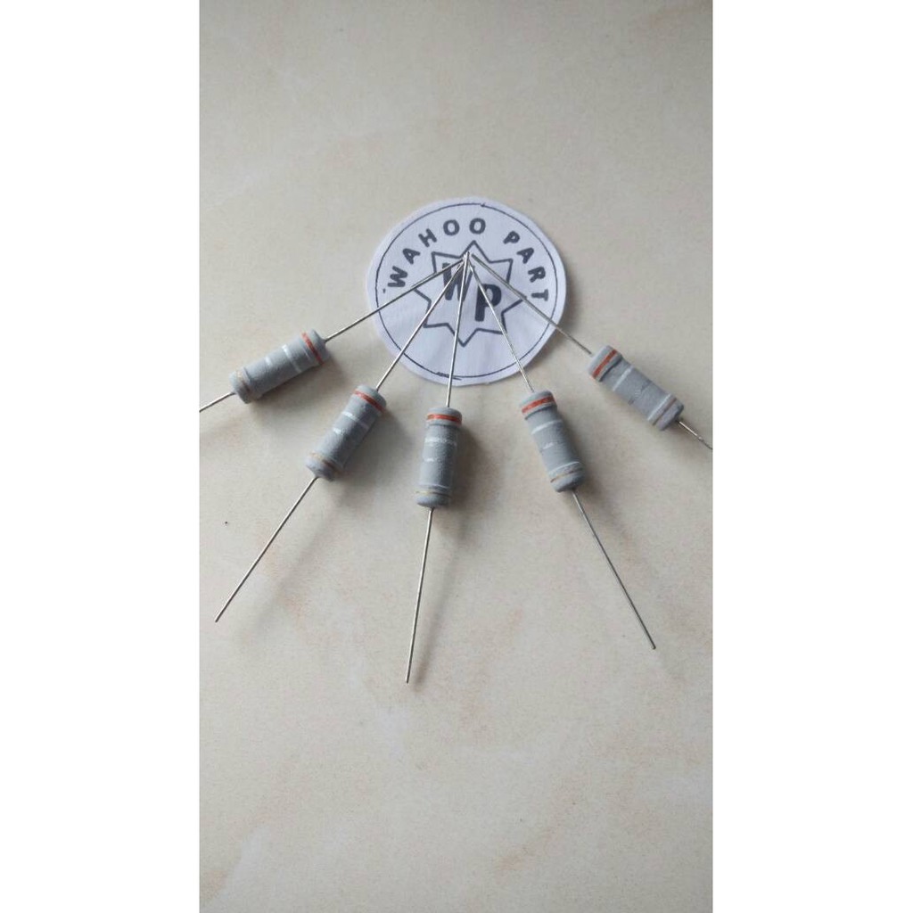 resistor 0,39 ohm 2 watt 5% harga (10 pcs )