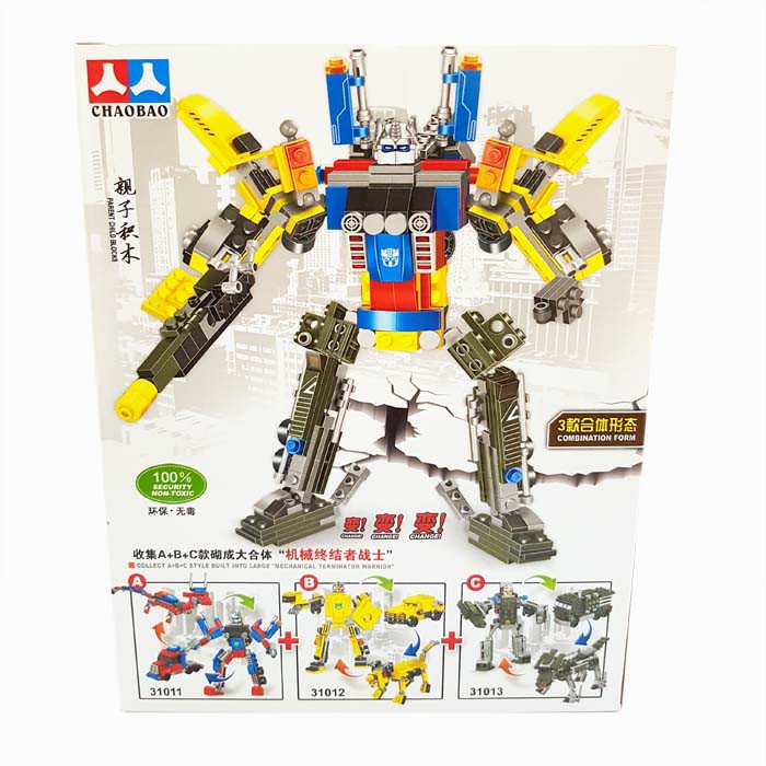 Mainan Lego  Robot  Transformer 3in1 Shopee Indonesia