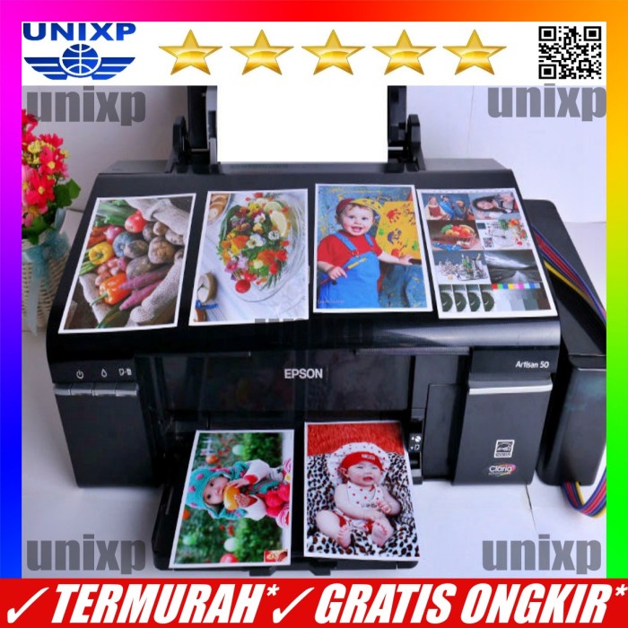 

kertas- kertas print foto glossy photo paper 230gsm 230gram 230 gram gsm - a4 - tanpa tulisan