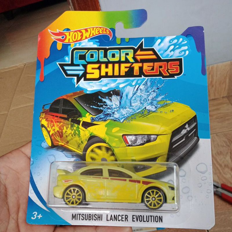Hot wheels Mitsubishi Lancer evolition Color Shifters