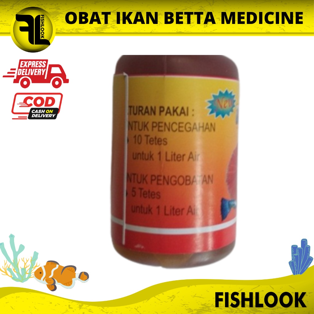 Betta Medicine General tonic 30 ml - Obat Cupang