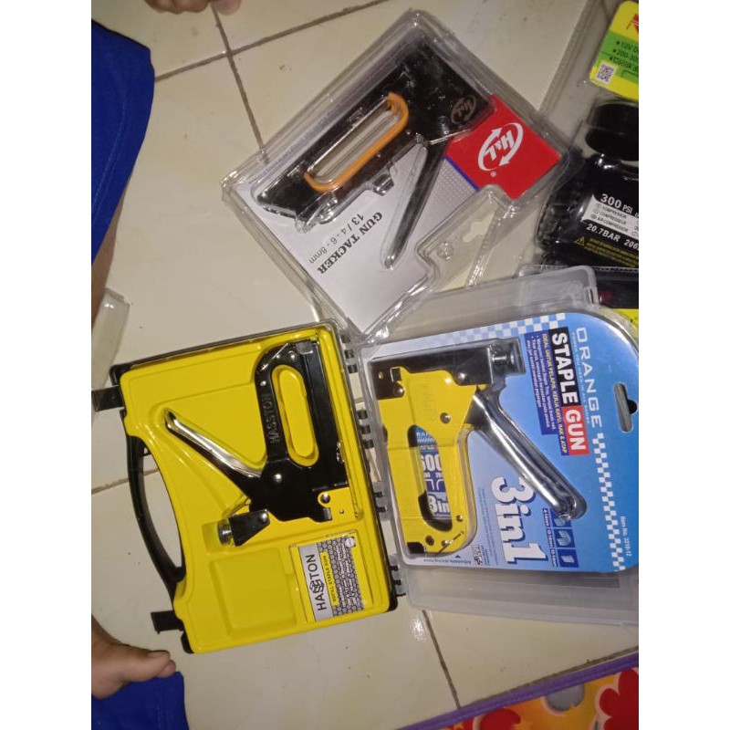 

staples gun tacker 3 in 1 staples gun tembak jok serbaguna