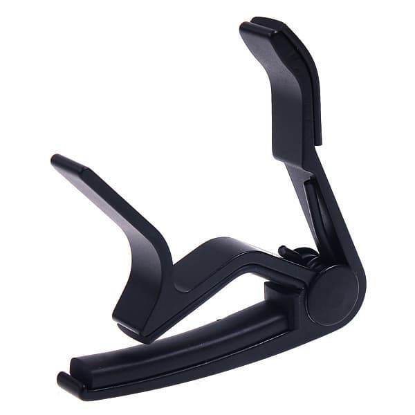 Capo Gitar Ukulele Aluminium - Black