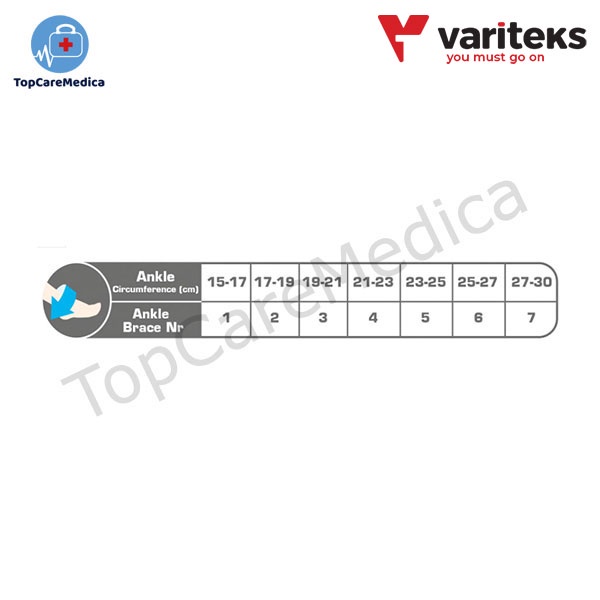 [801] Variteks Elastic Ankle Brace (Alat Terapi)