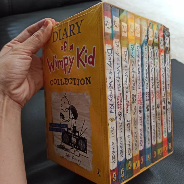 Jeff Kinney Diary of a Wimpy Kid set original brand new and sealed