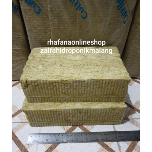 Rockwool Hidroponik Cultilene 1/2 SLAB (50 cm)