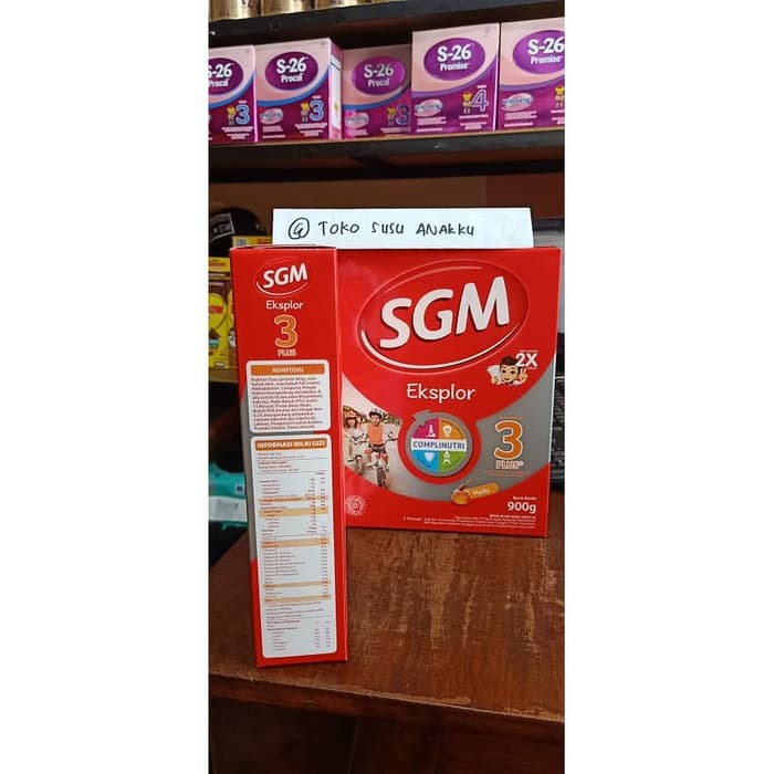 

SUSU SGM EKSPLOR 3+ MADU 900GR