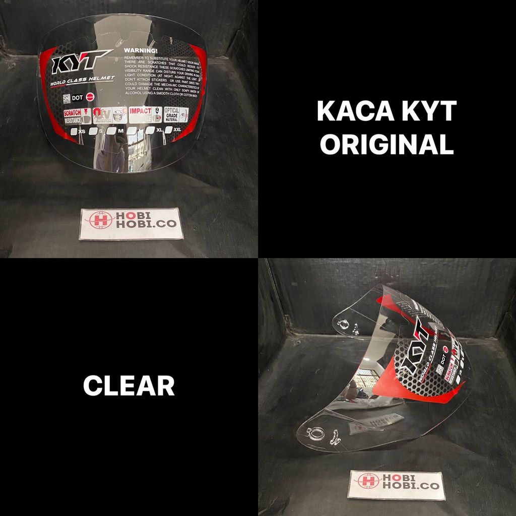 Kaca Visor Helm Kyt Djmaru CLEAR ORIGINAL Kaca Kyt Galaxy Kaca INK Centro Kaca DJ Maru ORI Kaca KYT 
