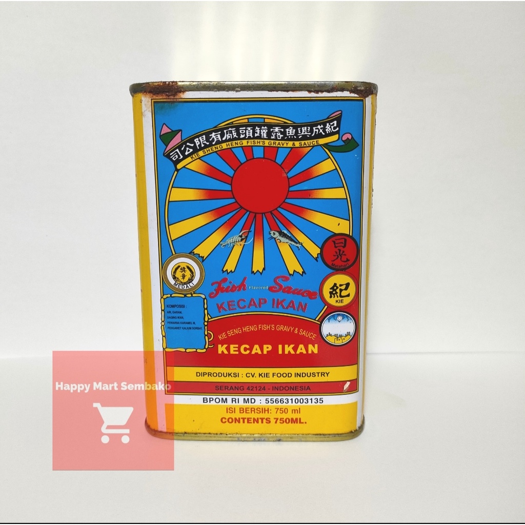 

RB22 KECAP IKAN MATAHARI KALENG 750 ML