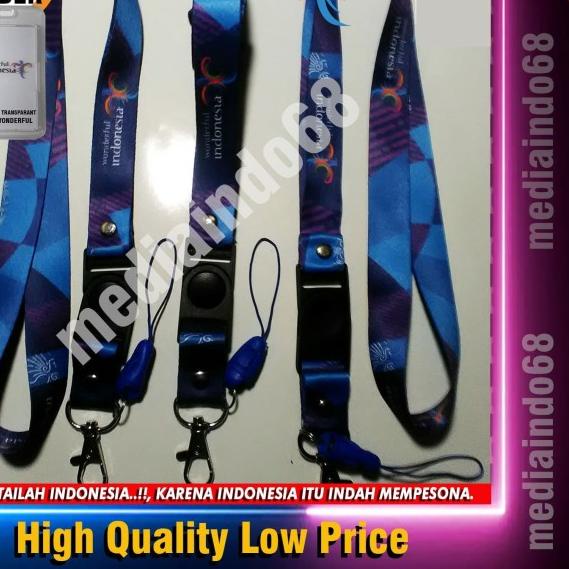 

❆ Lanyard Tali Id Wonderful Indonesia ⅎ