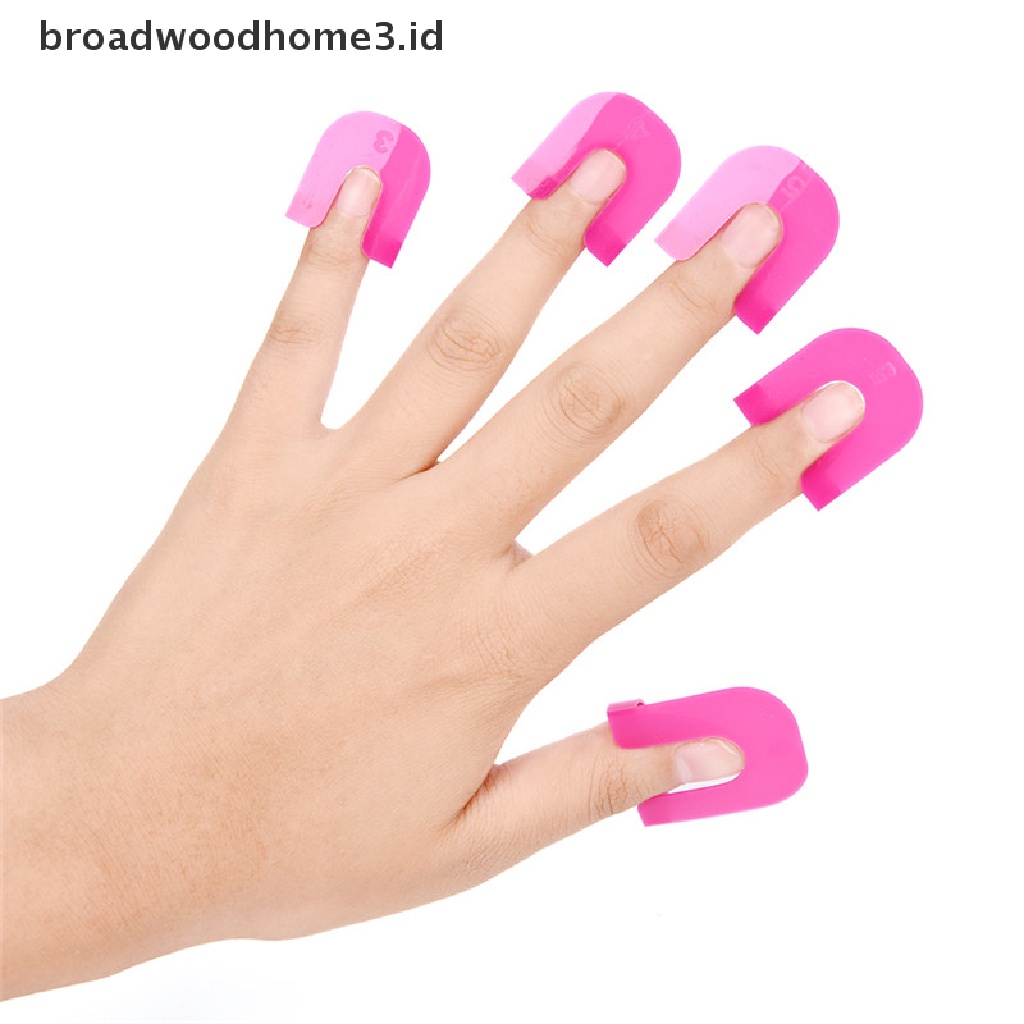 26pcs / set Cover Pelindung Jari Untuk Nail Art