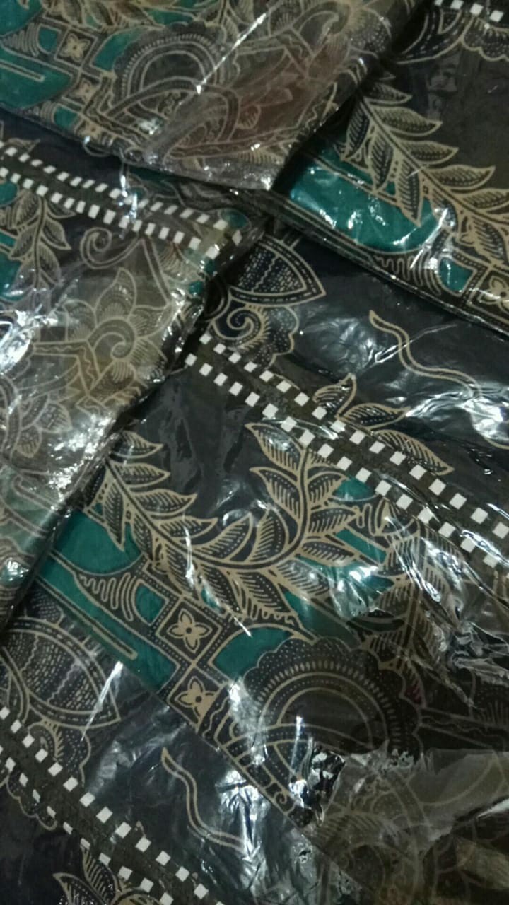 Maura Couple - Sania Ruffle Batik Couple Ori Ndoro Jowi Garansi Terbaru - Batik Terkini