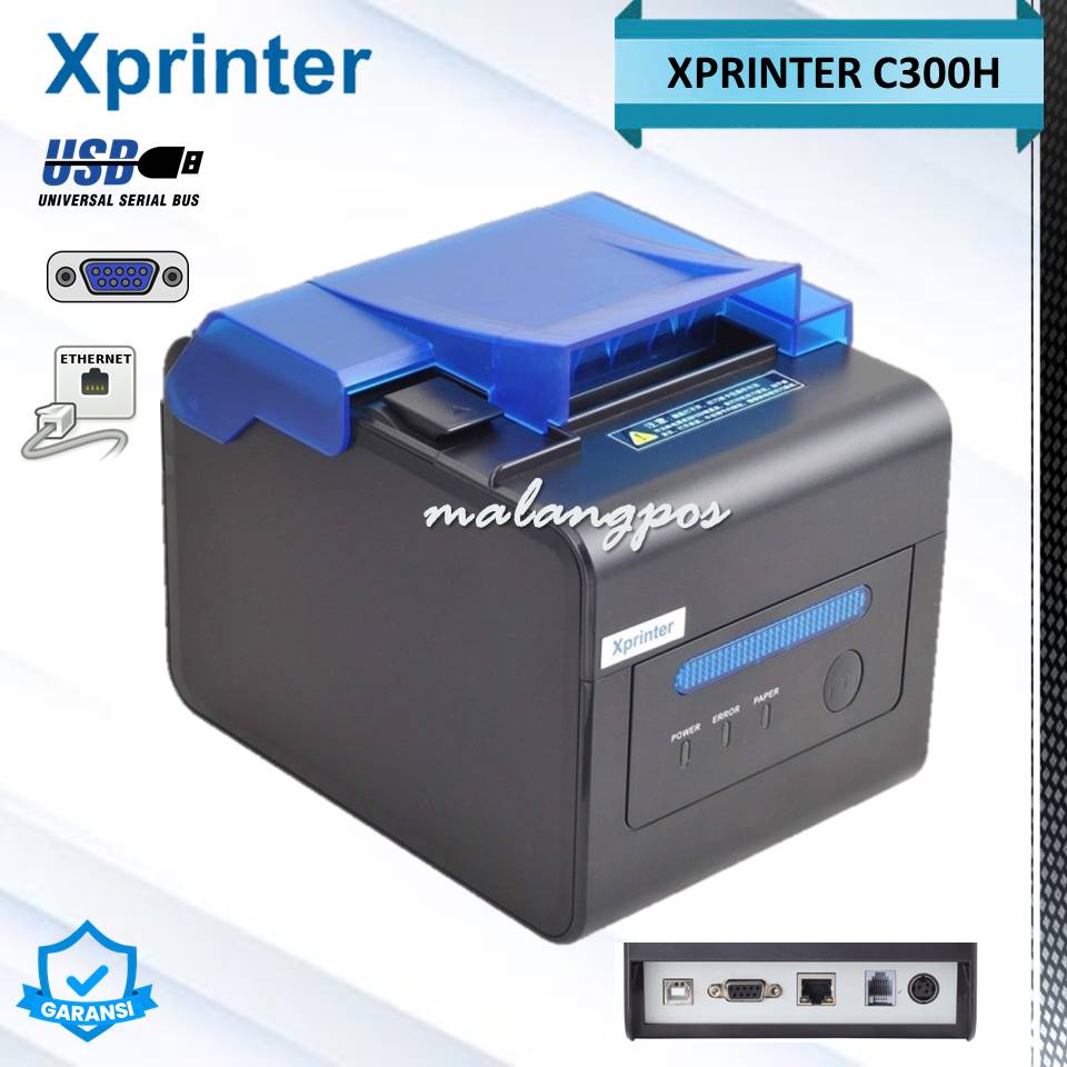PRINTER DAPUR XPRINTER XP C300H C300H PRINTER KASIR THERMAL POS 80MM AUTOCUTTER PRINTER RESTORAN