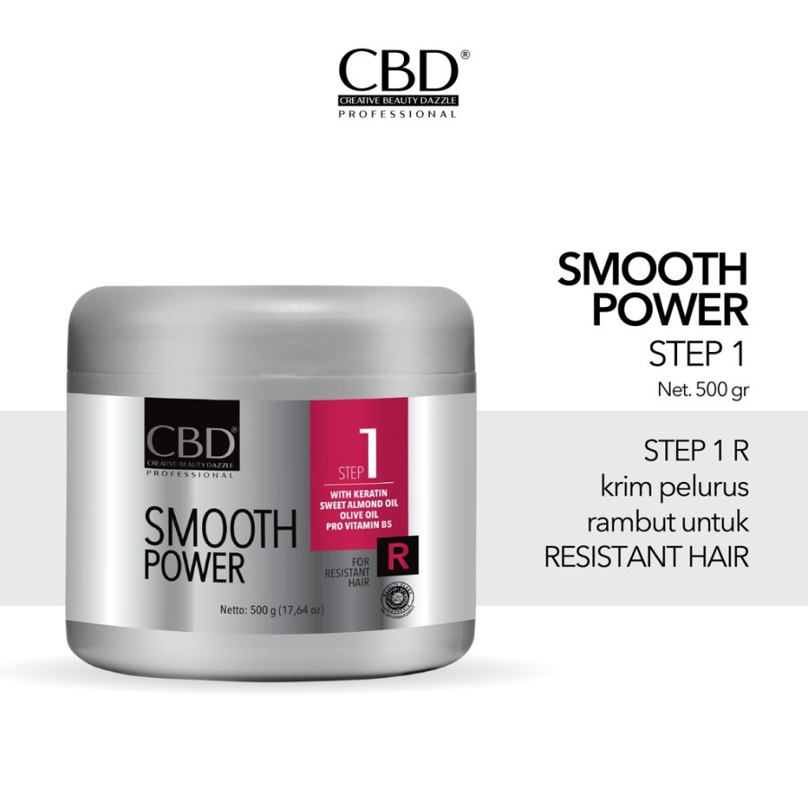 CBD Professional Smoothing Power Step 1 RESISTANT Hair 500g