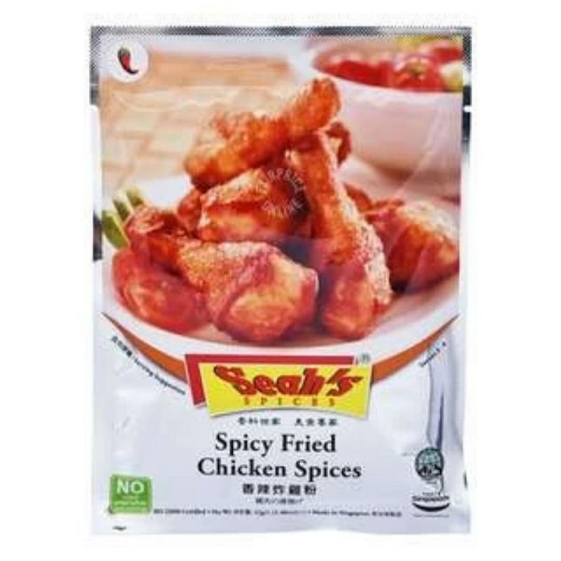 

Seah'S Spicy Fried Chicken Spices 42gr/ Bumbu Ayam Goreng Pedas
