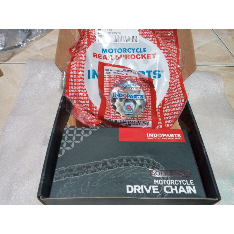 gir set rantai paket verza 150 indoparts
